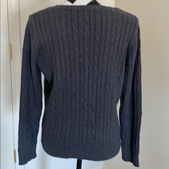 (1) Small St John's Bay Cableknit sweater - Picture 4 of 9